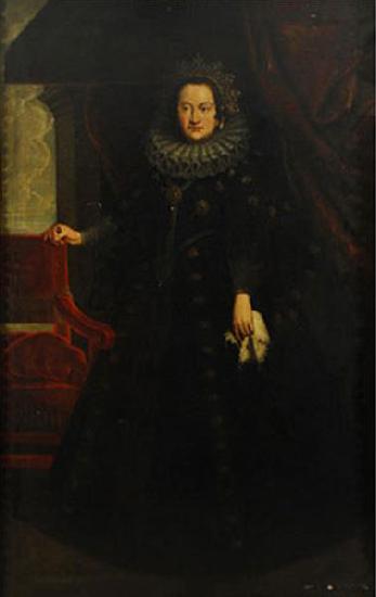  Portrait of Constance of Austria, Queen of Poland.